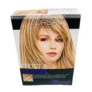 L'Oreal Paris Frost and Design Cap Hair Highlights for Long Hair, H85 Champagne